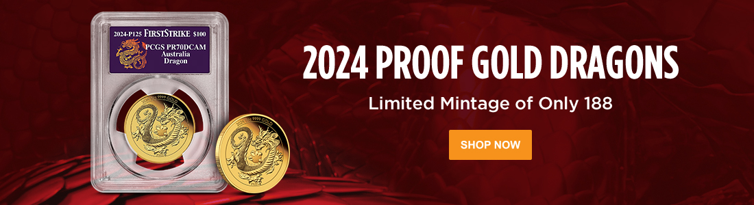 2024 Perth Proof Gold Dragon